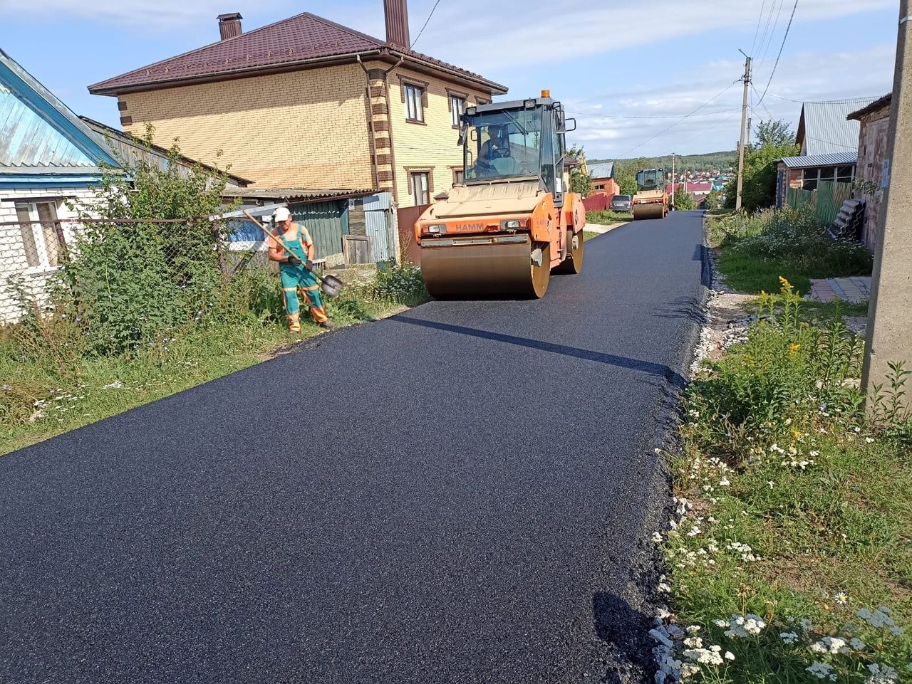 Лениногорск районында юллар илкүләм проект  һәм программалар буенча ремонтланды