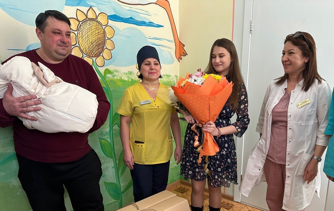 Махсус хәрби операция зонасында булган лениногорскилының кызы туган