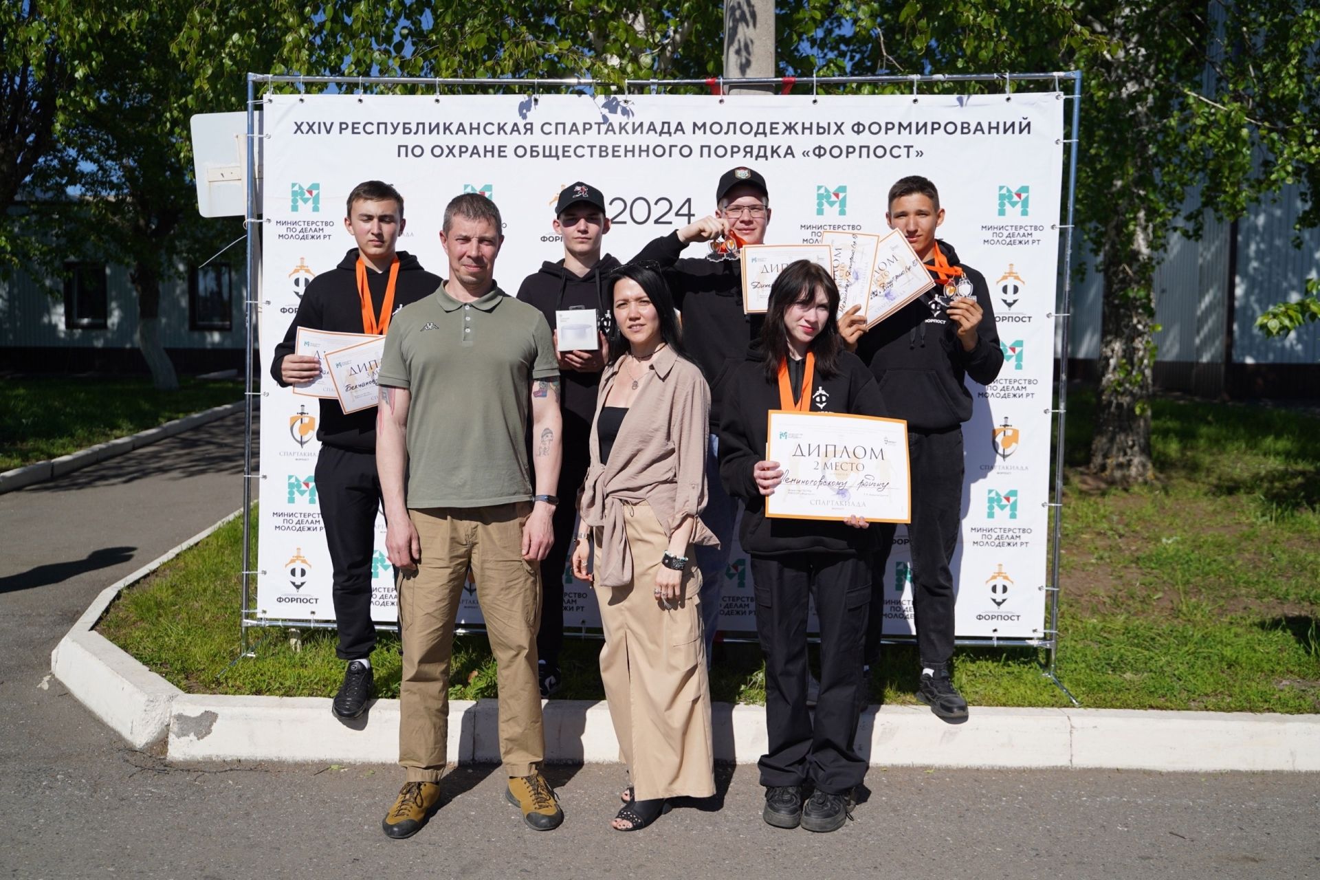 Лениногорск «Форпост» командасы республика спартакиадасында призлы урын яулады