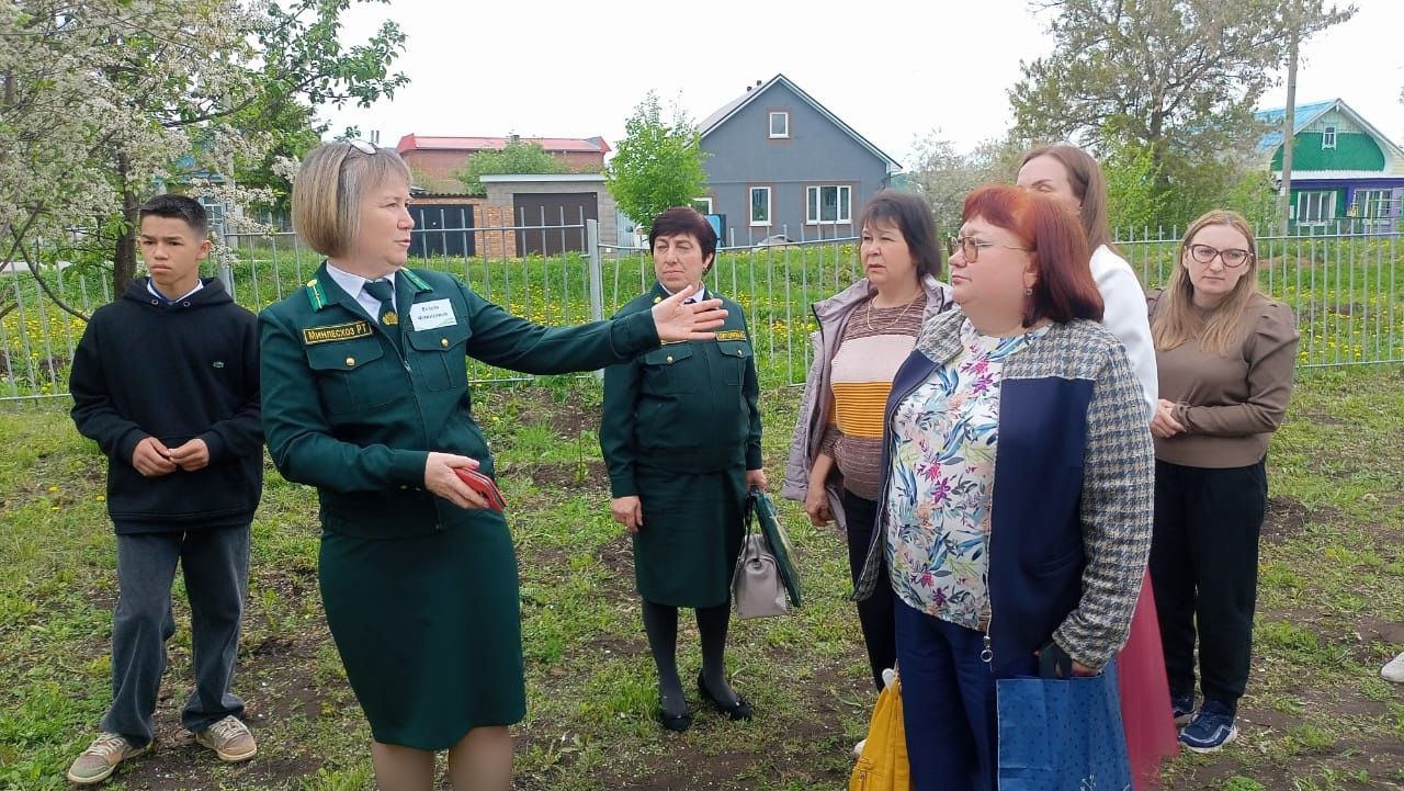 Лениногорск мәктәбендә табигать сакчылары булырга да өйрәнәләр