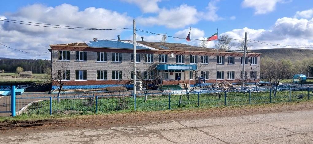 Түбән Чыршылы авылы мәктәбендә капиталь ремонт эшләре бара