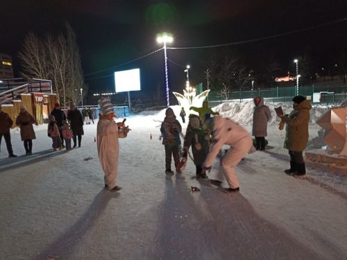 Иске Шөгер, Куакбаш мәдәният йортлары шәһәрдә паркта Яңа ел тамашасы үткәрде