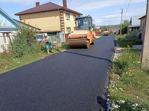 Лениногорск районында юллар илкүләм проект  һәм программалар буенча ремонтланды