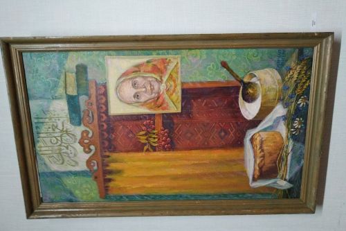 Лениногорскиның Туган якны өйрәнү музеенда рәссам Мөдәррис Минһаҗевның күргәзмәсе ачылды (+фотолар)