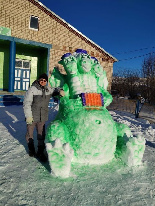 Керкәле авылында киләсе ел символы барлыкка килде