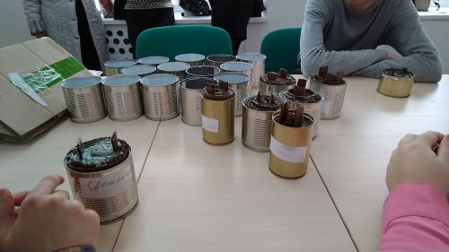 Лениногорскида блиндаж шәмнәре ясау буенча мастер-класс үткәрелде(+фотолар)