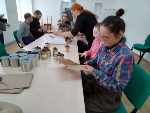 Лениногорскида блиндаж шәмнәре ясау буенча мастер-класс үткәрелде(+фотолар)