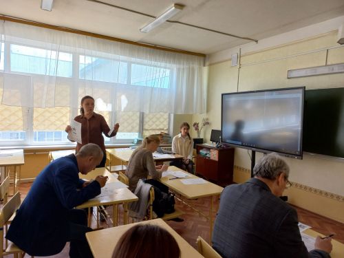 Лениногорскилылар «Җиңү диктанты» акциясенә кушылдылар (фотолар)