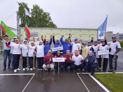 Лениногорскида «Городки» уены буенча ярышлар узды. Кемнәр җиңүче?