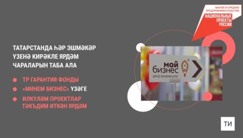 Татарстан эшмәкәрләре ярдәм программалары буенча 50 млрд сум җәлеп иткән