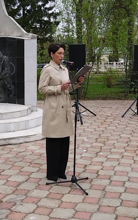 Лениногорскида Чернобыль вакыйгасына багышланган митинг узды (фотолар)
