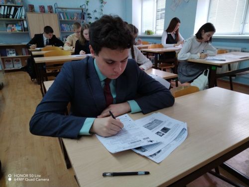 Лениногорскилылар «Җиңү диктанты» язды (+фотолар)