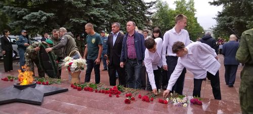 Лениногорскида Хәтер һәм кайгы көненә митинг узды (+фотолар)