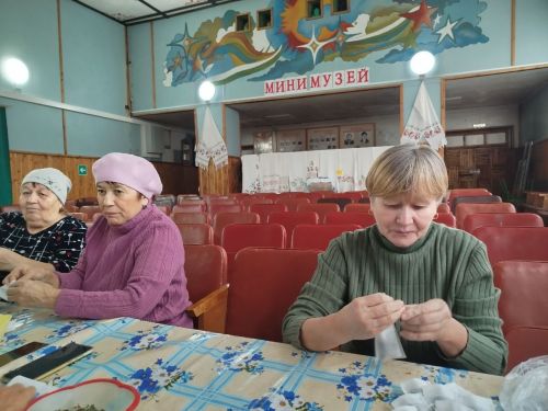 Мичурин авылы хәрби операциягә ярдәм итүне дәвам итә