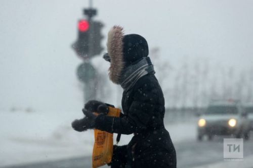 Көчле кар һәм җил булу сәбәпле, Татарстанда шторм кисәтүе игълан ителде