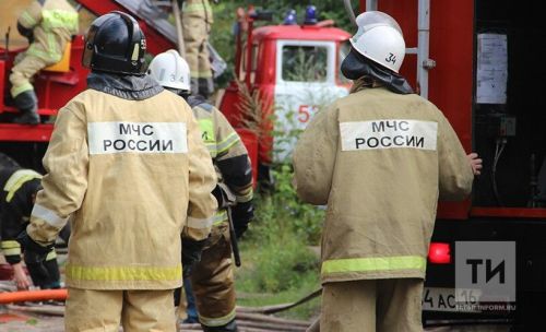 Лениногорск күзәтчелек эшчәнлеге бүлеге шәхси йорт яны территорияләрендәге  янгыннардан кисәтә