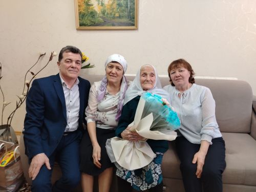 Райондашыбыз Маһирә әби Вәлиева 102 яшен тутырды