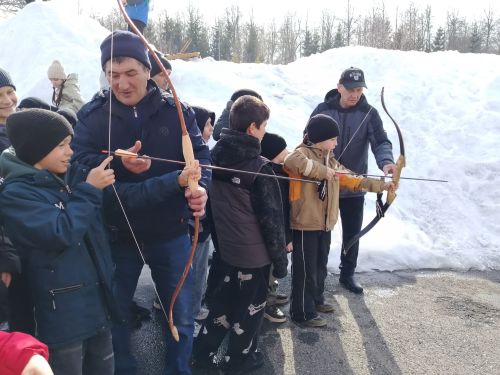 Лениногорскида паркта  Ураза бәйрәменә багышланган чара үтте