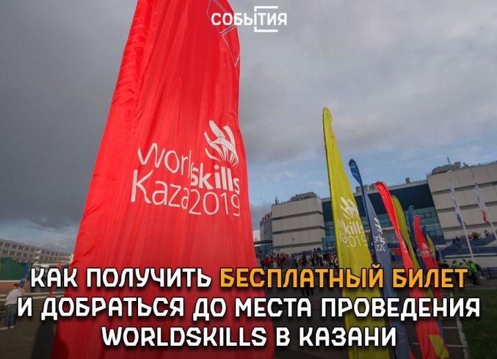 Бесплатный билет, удобная одежда и шатл до Kazan Expo: в Минобре дали советы посетителям WorldSkills