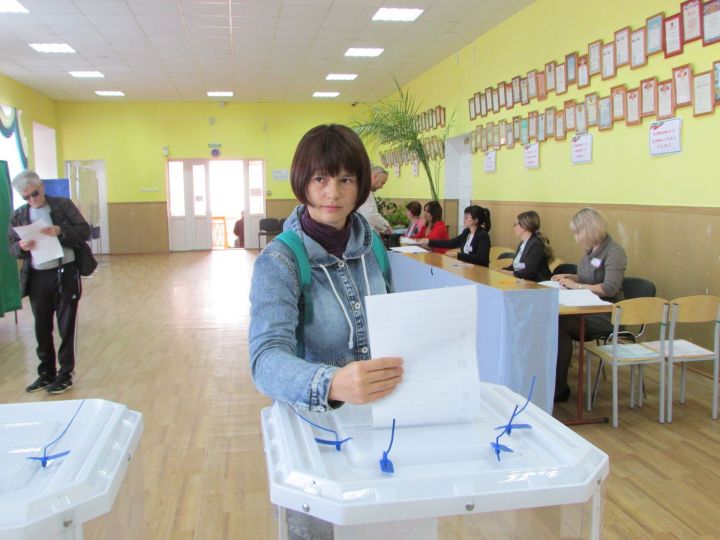 18.00 сәгатькә Лениногорск районы буенча сайлаучыларның  67,55 проценты тавыш биргән