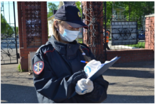 Лениногорск полиция хезмәткәрләре “битлек режимын” саклау кирәклеге турында искәртә
