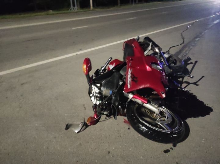 Лениногорскида мотоциклчы катнашында юл-транспорт һәлакәте булды
