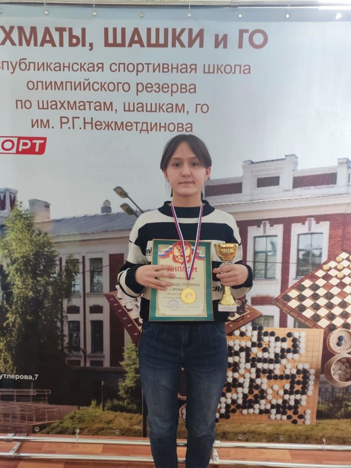 Лениногорск шахматчысы Маргарита Соловьева  республика турнирыннан җиңү белән кайтты