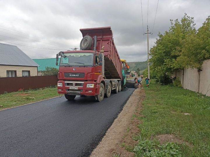 Лениногорск районында юллар илкүләм проект  һәм программалар буенча ремонтланды