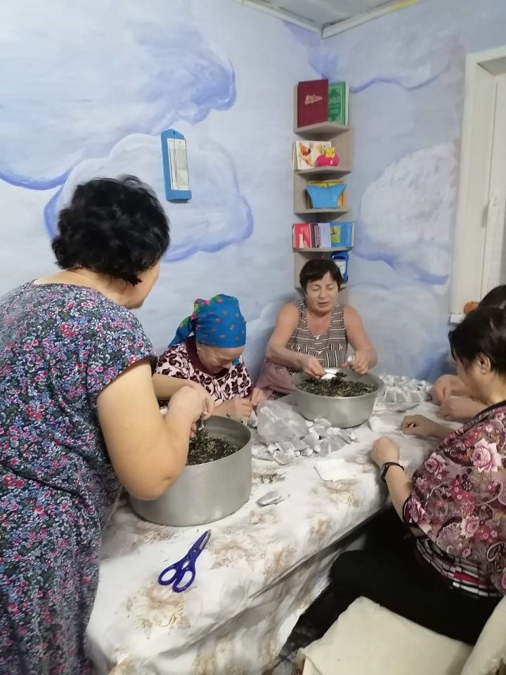 Сарабиккол авылы халкы махсус хәрби операциядәгеләргә гуманитар ярдәм әзерләүдә үзләреннән зур өлеш кертә (+фотолар)