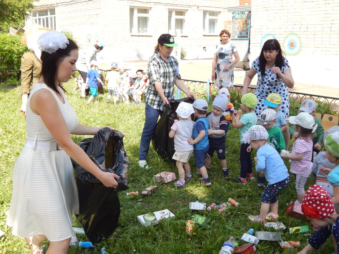 Лениногорскиның 28нче балалар бакчасында "Яшь экологлар" бәйрәме үтте (ФОТОлар)