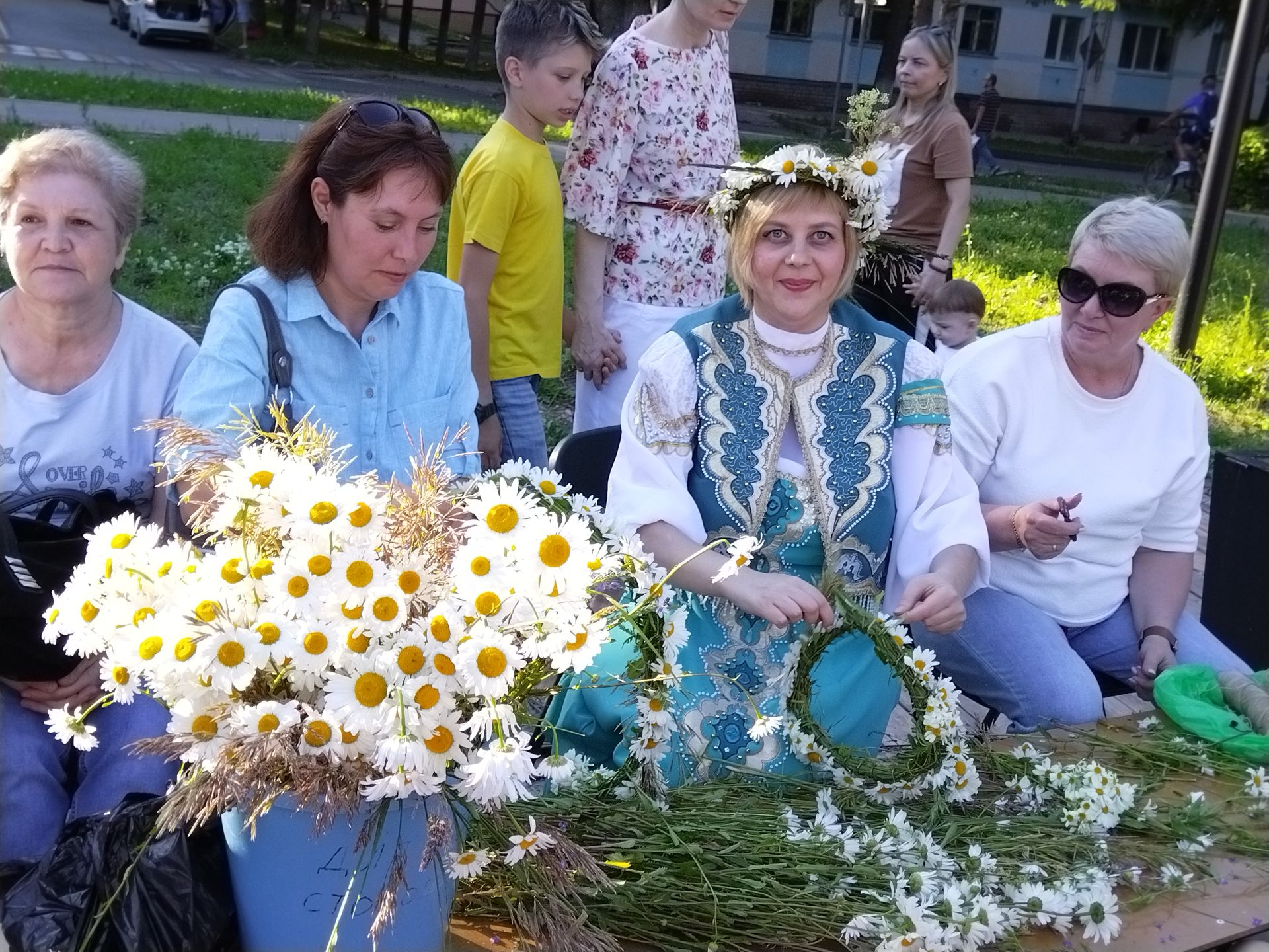 "Балерина" фонтаны янында Гаилә, мәхәббәт һәм тугрылык көне үтте (фоторепортаж)