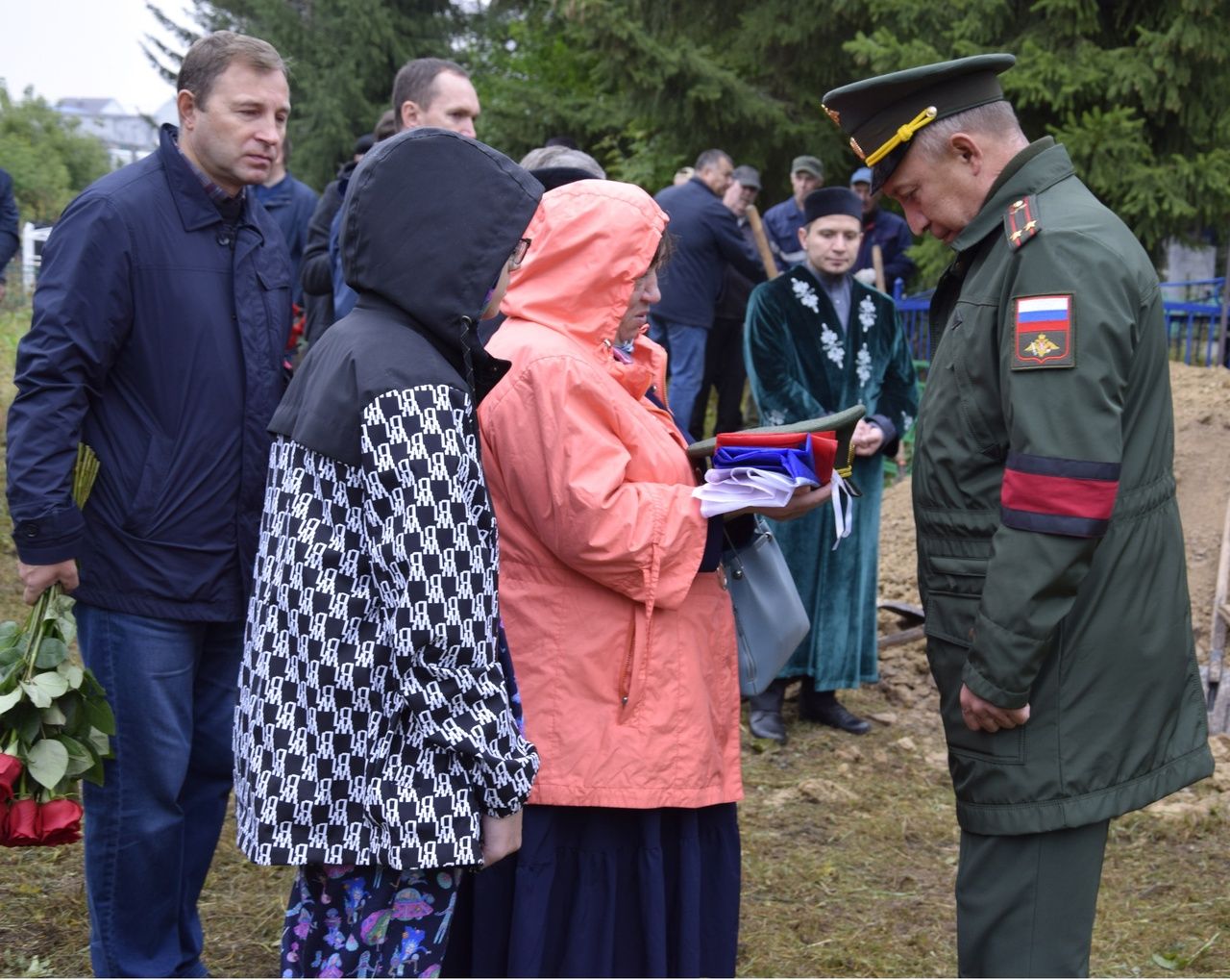 Лениногорск районында кече сержант Радик  Әхмәтзәки улы Мортазин белән хушлаштылар