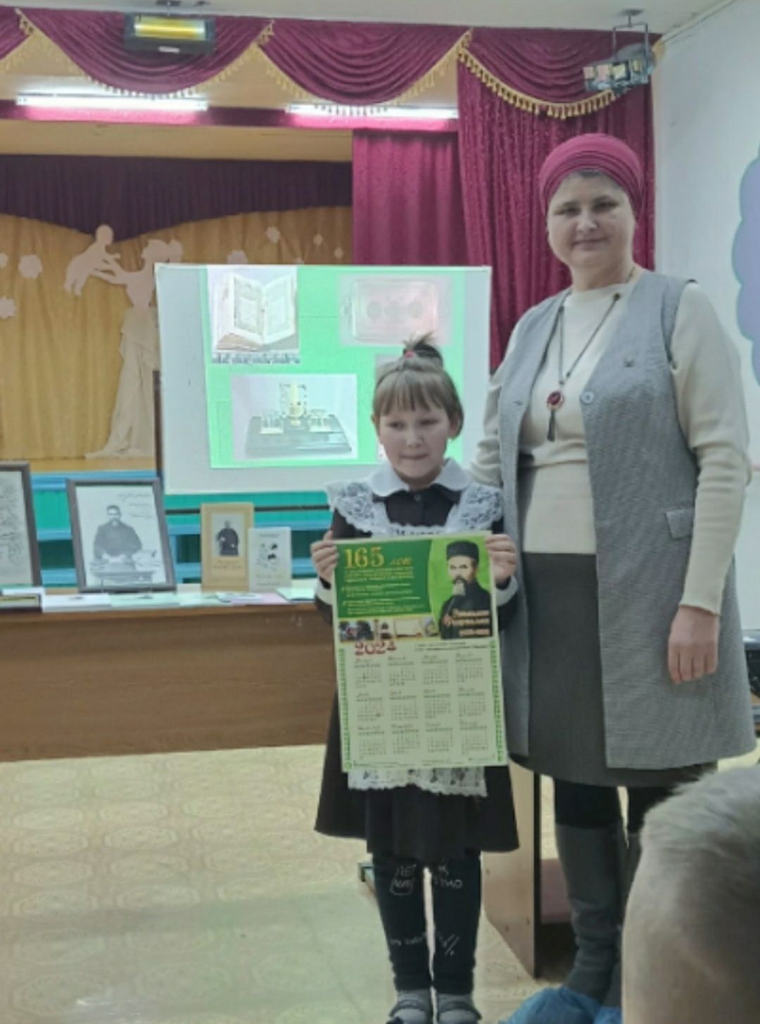 Түбән Чыршылы мәктәбе укучылары  Риза Фәхреддин музее җитәкчесе белән очрашты