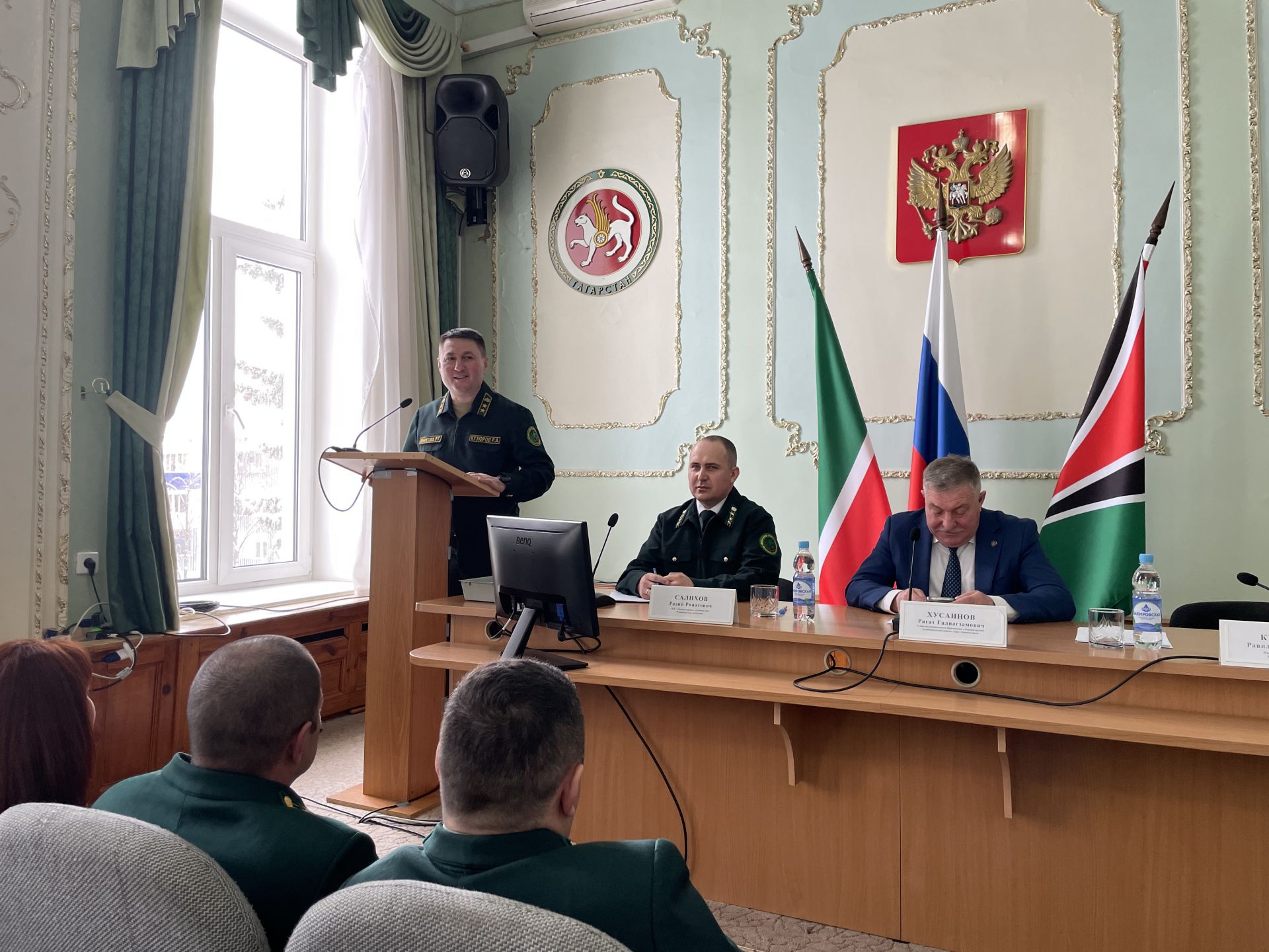 Узган ел Лениногорскида урман торгызу эше 12 гектарда башкарылган