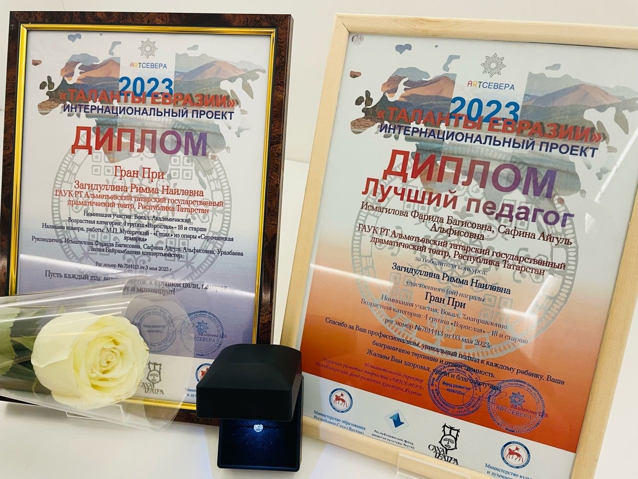 Лениногорск кызы, театр артисты Римма халыкара фестивальдә Гран-при алды