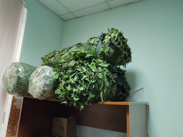 Лениногорскилылар маскировка челтәре үрүне дәвам итәләр