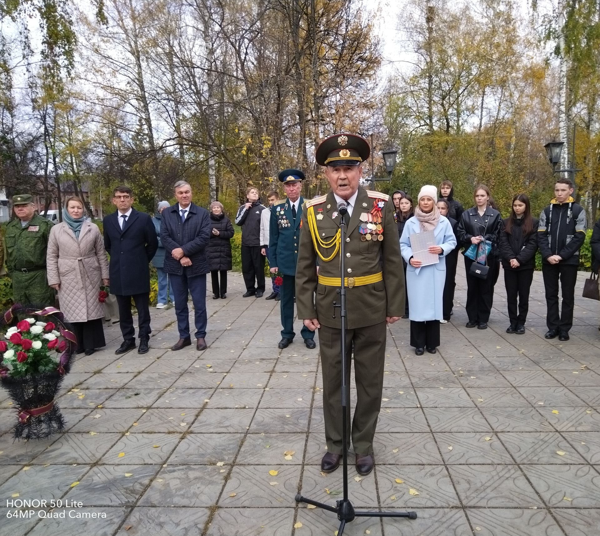 Лениногорскида реконструкциядән соң сугышчы-интернационалистларга һәйкәл ачылды (+фотолар)