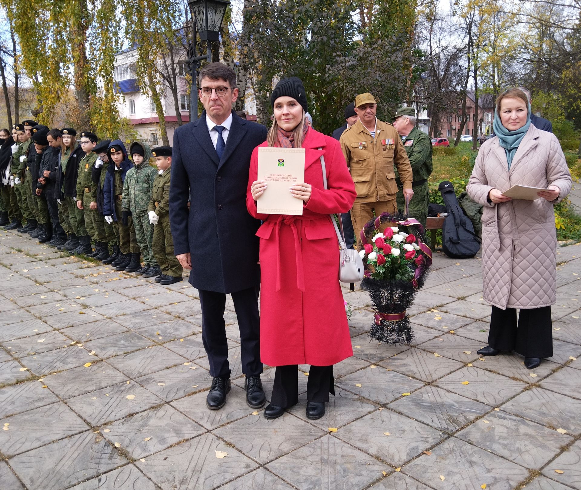 Лениногорскида реконструкциядән соң сугышчы-интернационалистларга һәйкәл ачылды (+фотолар)