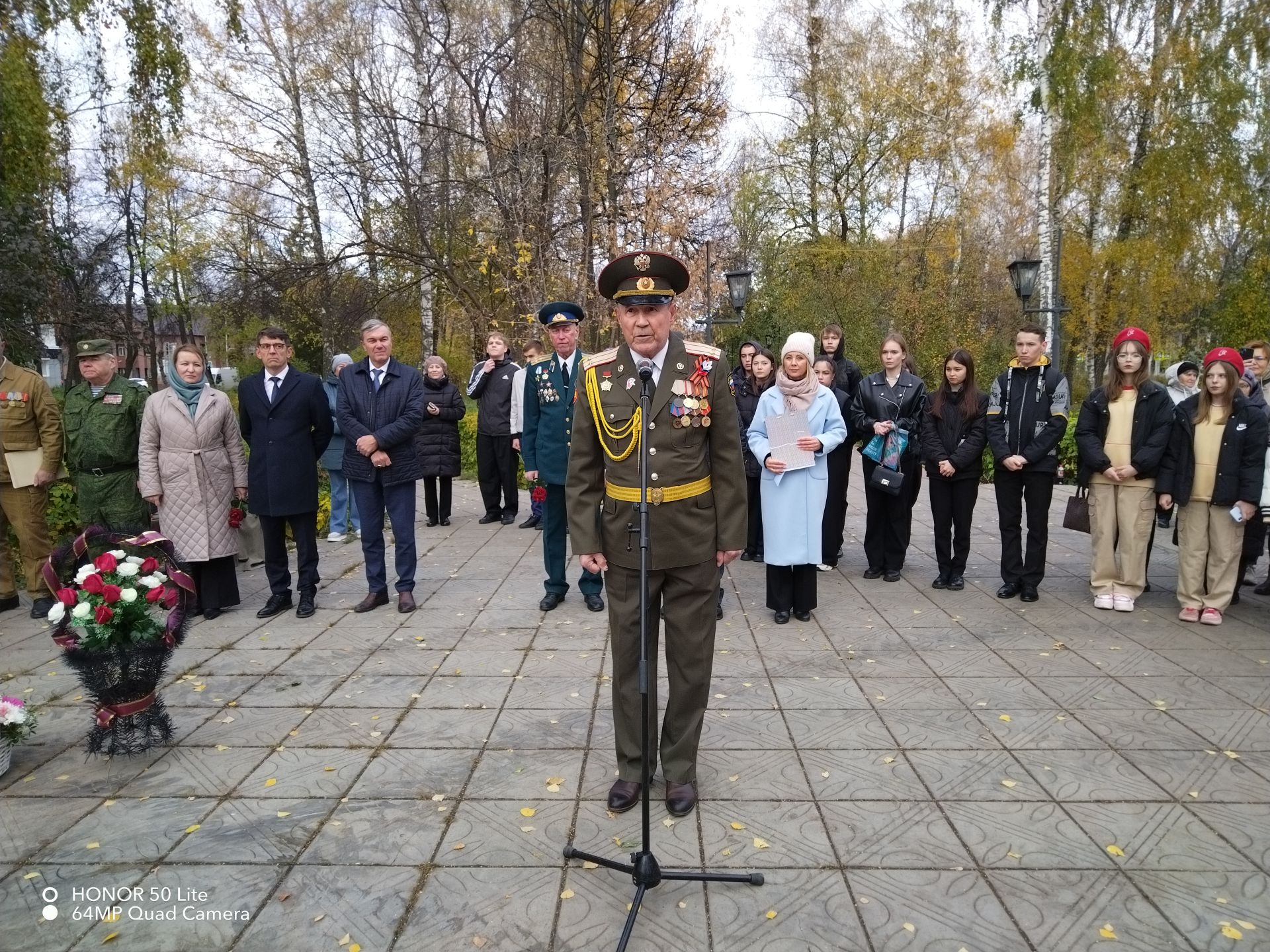 Лениногорскида реконструкциядән соң сугышчы-интернационалистларга һәйкәл ачылды (+фотолар)