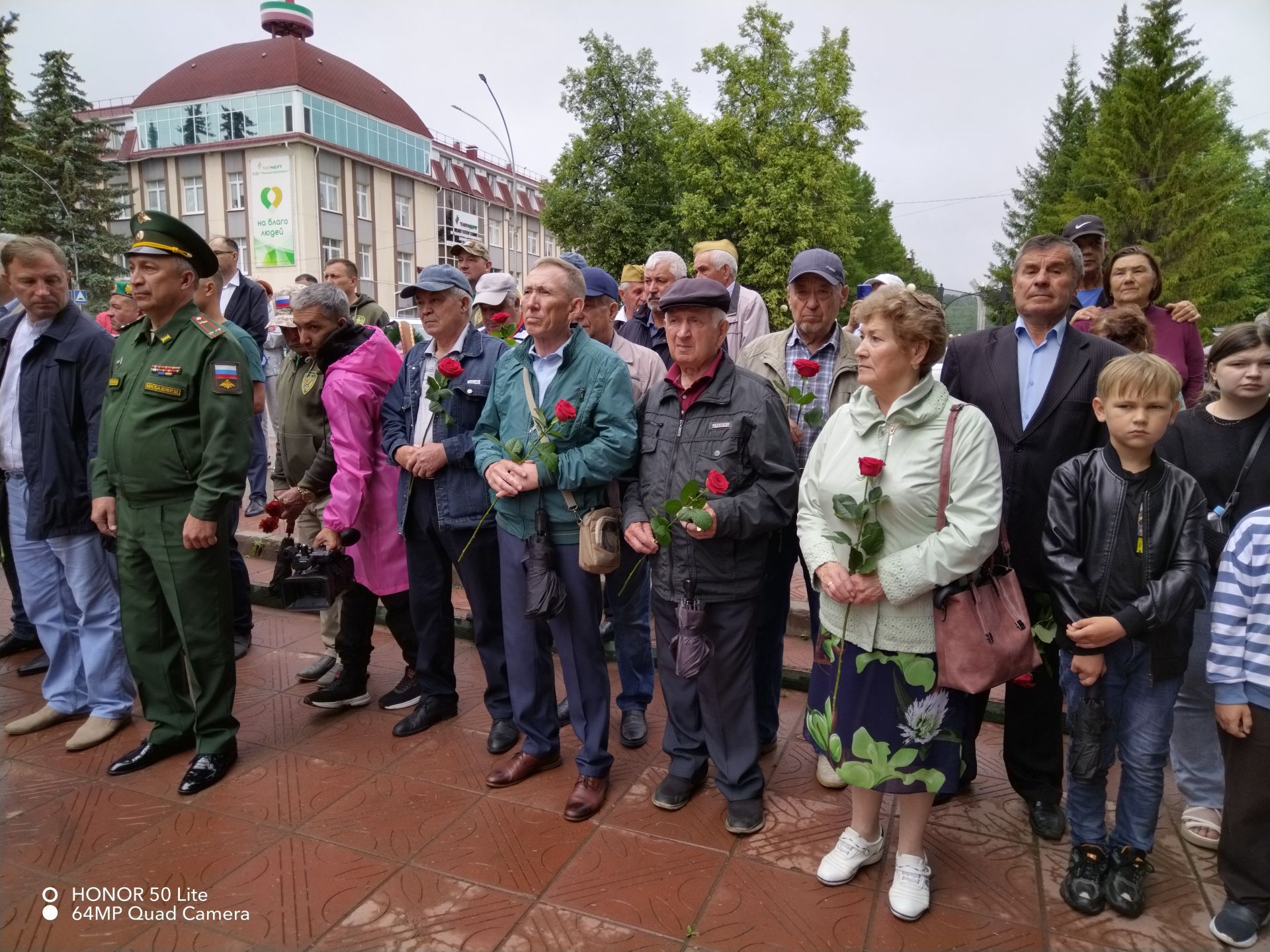 Лениногорскида Хәтер һәм кайгы көненә митинг узды (+фотолар)