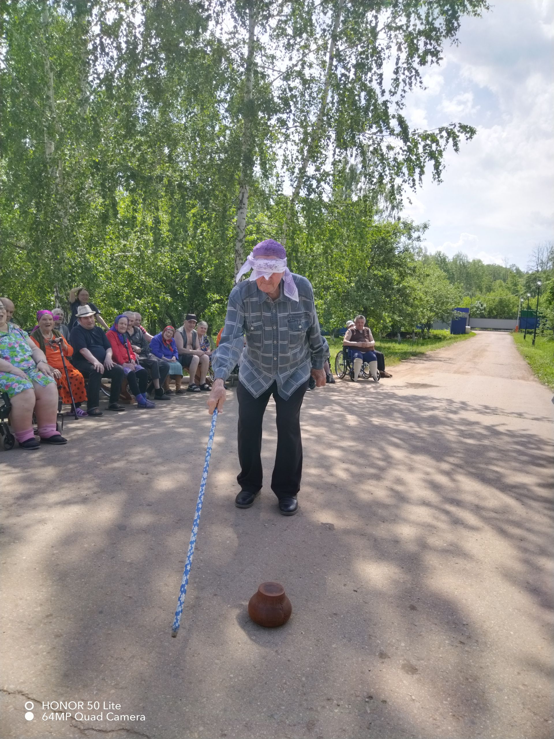 Лениногорск Картлар һәм инвалидлар йортында Сабантуй гөрләде (+фотолар)