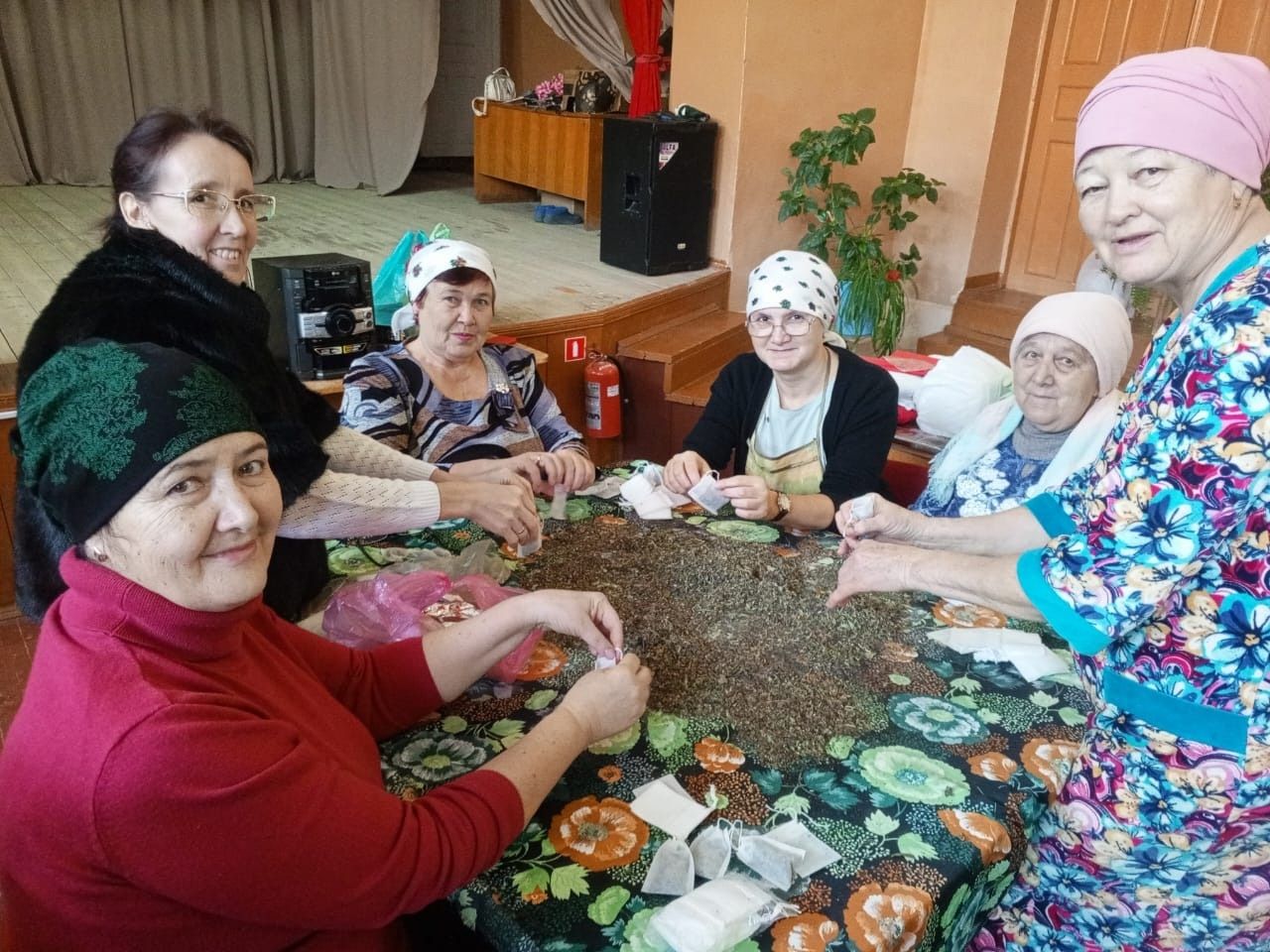 Керкәле авылы халкы махсус хәрби операциядәге ир-егетләр өчен булыша