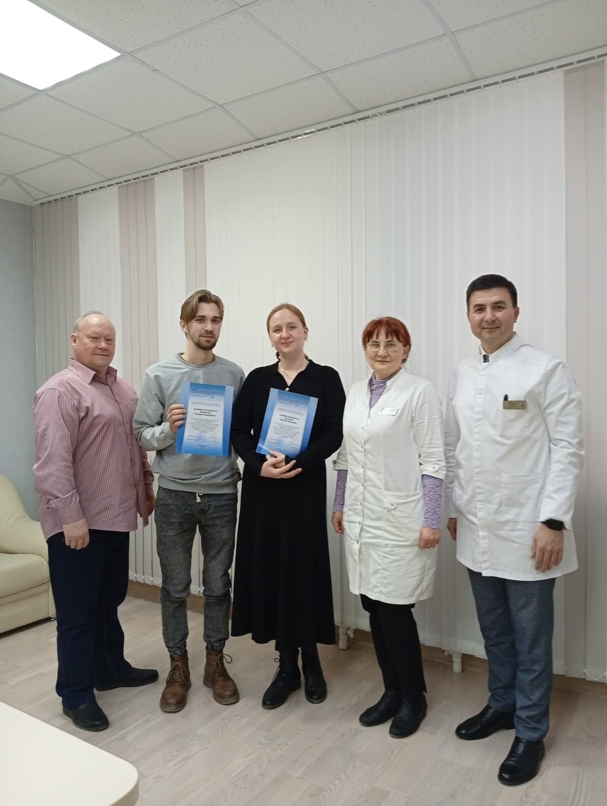 Лениногорск үзәк район хастаханәсендә Казан ординаторлары эшләде
