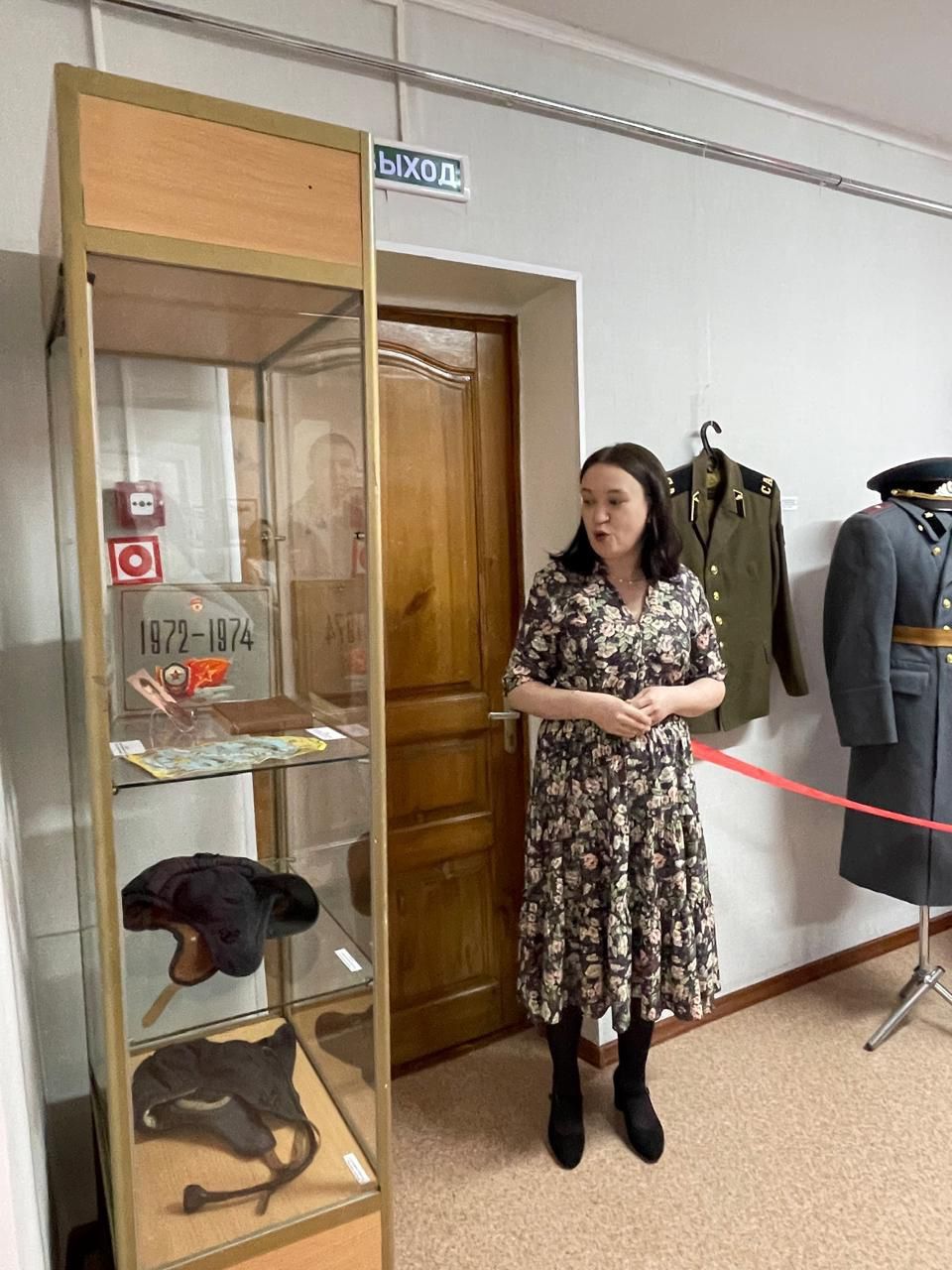 Туган якны өйрәнү музее хәрбиләр өчен махсус экскурсия уздырды
