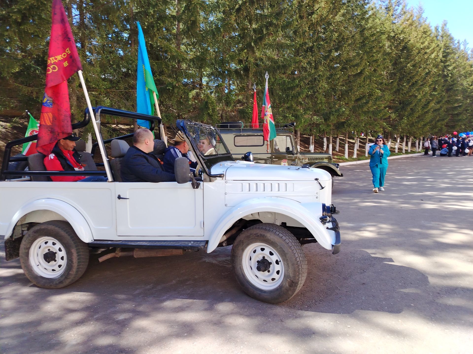 Лениногорскида Бөек Җиңүгә багышланган автойөреш үтте