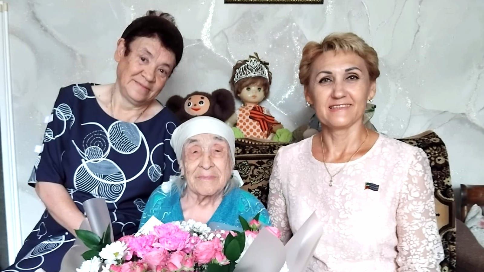 Лениногорск ветераны Рәисә Рәхим кызы Хәсәновага 95 яшь тулды