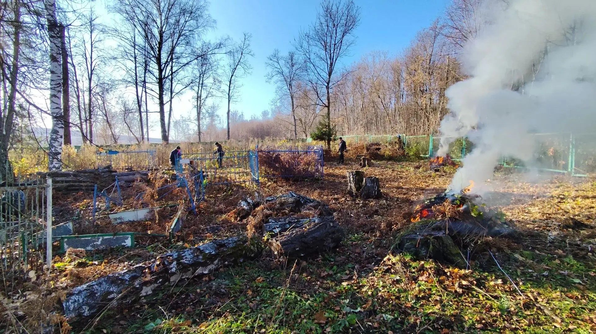 Мичурин һәм Яңа Сережкино авылларында өмәләр узды