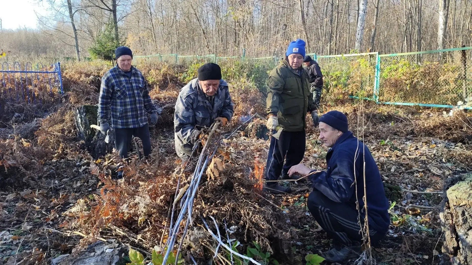 Мичурин һәм Яңа Сережкино авылларында өмәләр узды