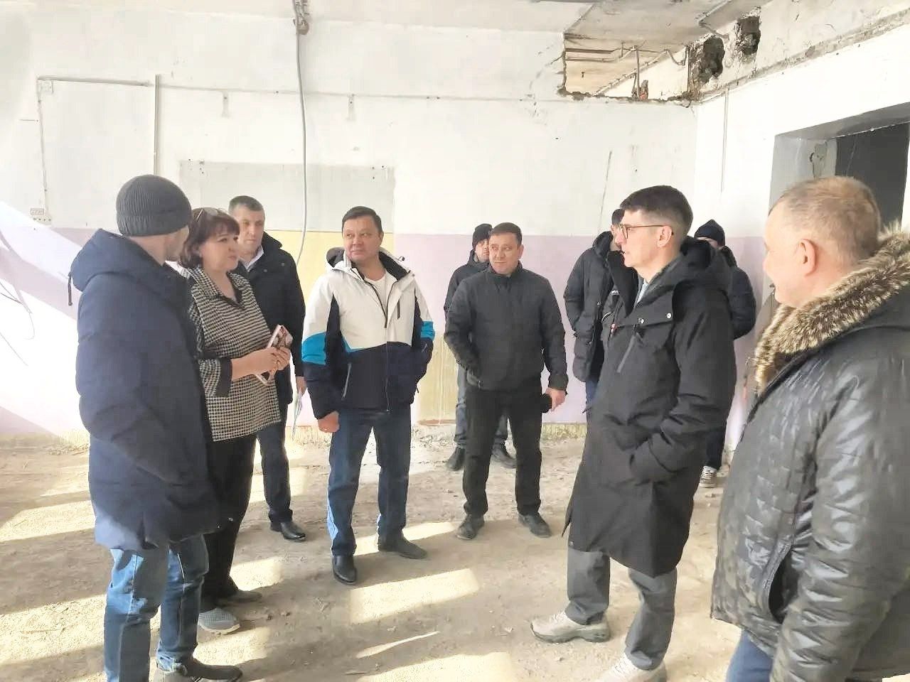 Ивановка авылы мәктәбендә капиталь ремонт бара