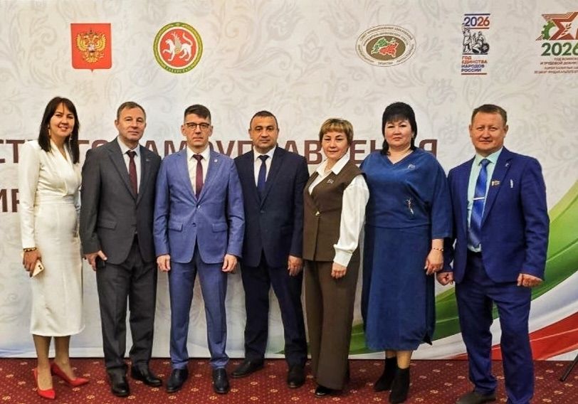 Лениногорск районы авыл җирлекләре башлыклары җирле үзидарә көненә багышланган тантаналы чарада катнашты